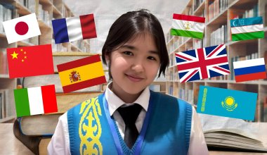 Не намерена останавливаться: вундеркинд из Казахстана говорит на 10 языках мира