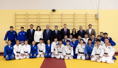 Дзюдо в школах Казахстана: первый специализированный зал открыт в Астане