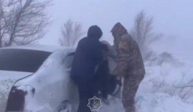 Почти 70 иностранцев спасли из снежных заносов в Актюбинской области