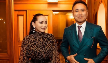 Муж Баян Алагузовой решил поддержать пожилых родителей работников