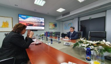 Казахстан и Словения обсуждают транзит между Азией и Европой