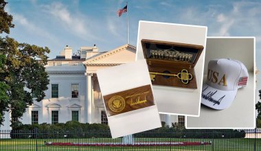 Ключ от Белого дома и тёплые слова: личный подарок Трампа Токаеву