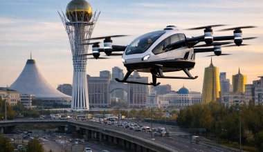 Аэротакси в Казахстане: стали известны новые подробности