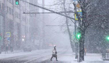 Снег, метель и гололед: непогода ожидается в регионах Казахстана