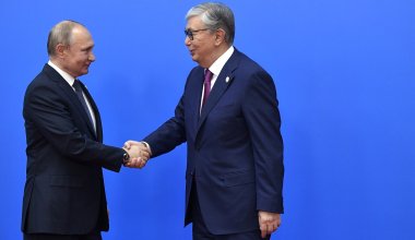 Путин поздравил Токаева с Новым годом