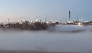 В Жанаозене произошла утечка сжиженного газа на заправке