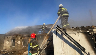 Дети погибли в пожаре в Павлодарской области