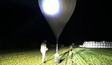 Над Польшей снова заметили воздушные шары с территории Беларуси