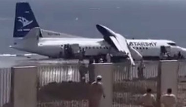 Самолет с пассажирами разбился сразу после взлета в Сомали