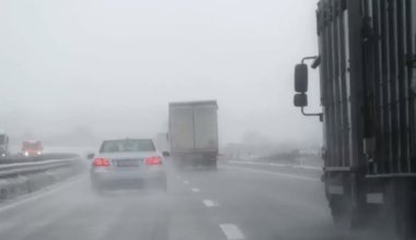 Какие трассы закрыты в Казахстане из-за непогоды