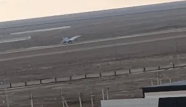 Российский истребитель экстренно сел в Атырау