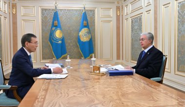 Глава ЦИК на приеме у Токаева: о чем доложил Абдиров президенту