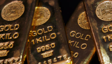 Золото рекордно растет в цене на фоне конфликта на Ближнем Востоке