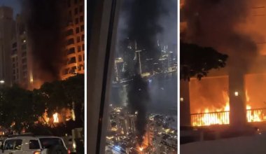 Резиденция с недвижимостью казахстанской элиты попала под обстрел в Дубае