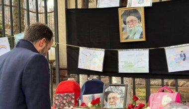 Митинг в поддержку Ирана прошел в Бишкеке