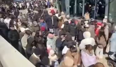 Алматинцы штурмуют Кок-Тобе из-за бесплатного подъёма