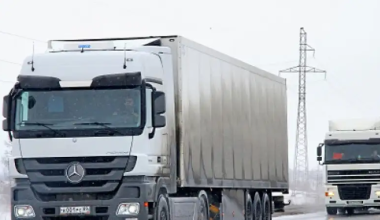 Дороги для грузовиков закроют на десять дней в ряде областей Казахстана