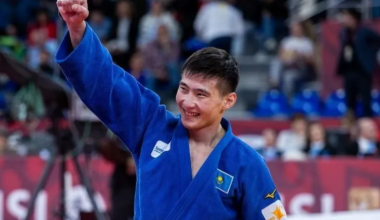 Казахстанский дзюдоист взял золото Grand Slam в Тбилиси