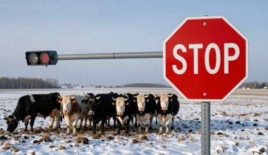 Казахстан усилил контроль на границе с Россией для защиты от ящура