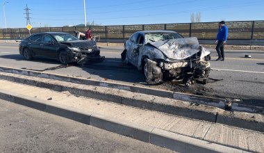 Многодетный отец погиб в ДТП в Кызылорде, а предполагаемый виновник - на свободе