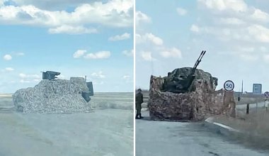 Военную технику заметили у Тенгиза: в Минобороны объяснили, что происходит