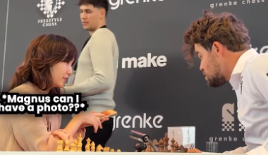 Карлсен пожаловался на казахстанскую шахматистку из-за телефона