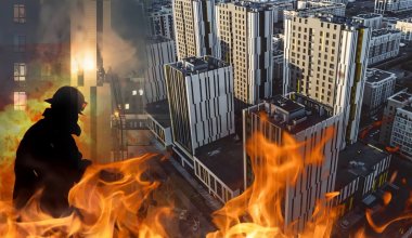 «Что вы стоите? Там внутри люди»: подробности пожара в Астане рассказали очевидцы