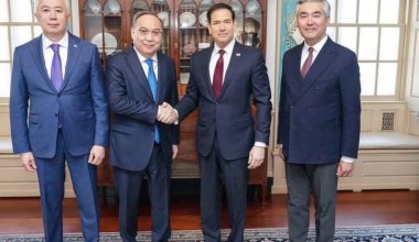 Госсекретарь США Марко Рубио встретился с представителями Казахстана