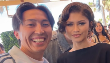 Казахстанский блогер встретился с Зендеей на форуме Threads