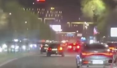 Алматинские лихачи устроили опасные гонки на Аль-Фараби
