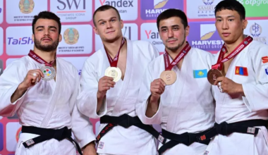 Казахстан впервые вошел в топ-3 Grand Slam по дзюдо