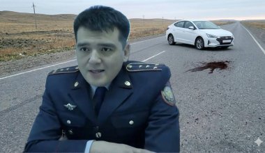 Замглавы районной полиции насмерть переехал свою жену в Алматинской области