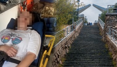 Женщина потеряла сознание на «лестнице здоровья» в Алматы