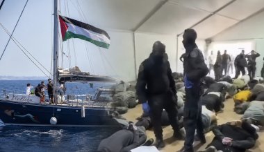 Израиль задержал гуманитарную флотилию для Газы: кадры вызвали волну критики