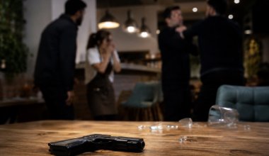 В Балхаше произошла стрельба в кафе - ранена официантка