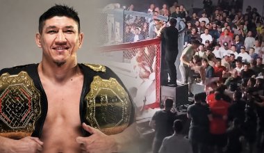 Турнир с Куатом Хамитовым в Атырау закончился дракой на трибунах