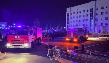 Пожар вспыхнул ночью в детской больнице Астаны