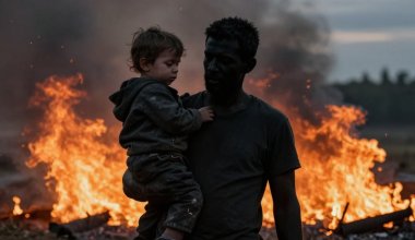 Неизвестный герой спас троих детей из огня в Павлодаре