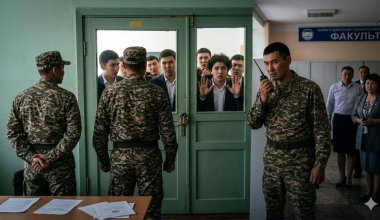 Облава после защиты дипломов? Минобороны проверит военкомат в Караганде