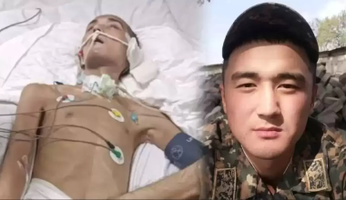 Покалеченного солдата Ербаяна Мухтара экстренно госпитализировали