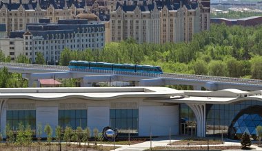 В Астане наконец открыли станцию LRT, которая была закрыта после запуска