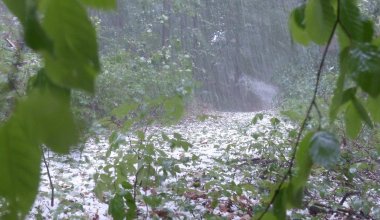 Ливни с градом и жара до +40 градусов ожидаются в Казахстане
