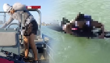 Сильное течение унесло сапбордистов в море у берегов Актау