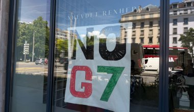Протесты против G7 охватили Женеву накануне саммита