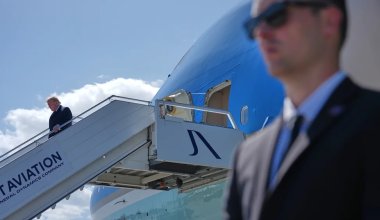 Трамп прибыл в Женеву накануне саммита G7