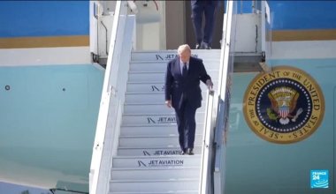 Трамп прибыл в Эвиан на саммит G7