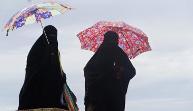 Около 20 человек наказали за закрытое лицо в Жамбылской области