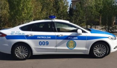 Задержанный устроил побег на патрульной машине в Павлодаре