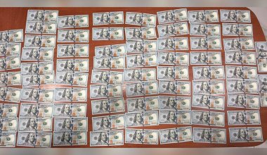 КНБ показал кадры задержания иностранца с 350 тысячами долларов на границе