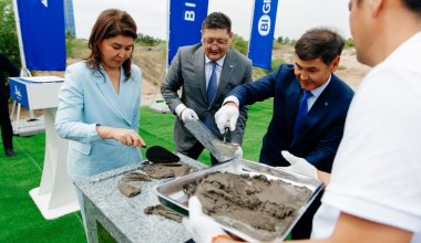 В Семее начали строить первую школу BINOM